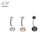 Imitation Pearl Belly Navel Ring Body Piercing Jewelry Fake Pearl Belly Button Ring