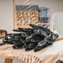 Ins Most Popular Decoration Dried Flowers Pampas Grass Black Pampas for Home or Weddings Decoration