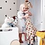 Ins Nordic Style Children's Plush Animal Doll Toy Cartoon Giraffe Baby Plush Toys Soothe
