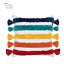 Ins Northern Style Colorful Rainbow Tassel Bohemia Living Room Decoration Throw Pillow