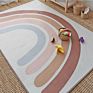 Ins Rainbow-Patterned Floor Mat Baby Play Mat