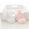 Ins Style Bow Combed Cotton Antiskid Novelty Baby Mesh Princess Socks