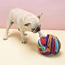 Iq Training Dog Interactive Puzzle Toy Felt Snuffle Ball Dog Puzzle Feeder Pet Puzzle Toy