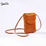 Japanese Hand-Made Leather Leather Bag with One Shoulder and Cross Body Vertical Mobile Phone Bags