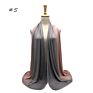 Jersey Scarves Two Color Tone Ombre Colorful Modal Jersey Hijab