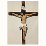 Jesus Christ on Wall Cross 24'' Crucifix Wood Cross High Resin Statue Figurine