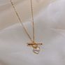 Jewelry Arrow Heart Pendant Necklace