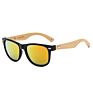 Jheyewear Retro Vintage Bamboo Mirrored Oversized Unisex Uv400 Shades