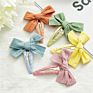 Jiris Cute Pink Hair Bows with Clips Kids Lovely Hair Bows Pelican Clips for Baby Girls