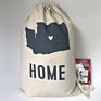 Jumbo Large Durable Eco Cotton Drawstring Laundry Wash Bags for Home and Hotel