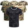 Jungle Camo Outdoor Tactical Military Camouflage T-Shirt Men Breathable Us Army Combat T Shirt Quick Dry Camo Outwear Camp Tees