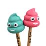 Kawaii Squishy Pen Slow Rising Pencil Cap Pencil Topper Cover Decorations
