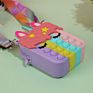 Kid Jelly Cute Unicorn Shoulder Bag Silicone Children's Kids Mini Bags Jelly