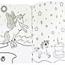 Kids Animals Laminated English Children A4 Pre School Activity Books Magic Drawing Unicorn Coloring Books for Kids