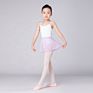 Kids Girls Short Ballet Dance Skirt in Mesh