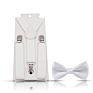 Kids Suspenders with Bowtie Children Bow Tie Set Boys Braces Girls Adjustable Suspenders Baby Wedding Ties Accessories