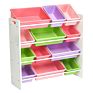 Kids Toy Organizer and Storage Bins with Plastic Bins