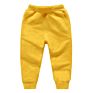 Kids Trousers Cotton Jogger Sweat Pants Solid Cotton Basic Track Girls Boy's Pants