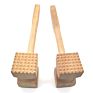 Kitchen Serving Tool Beech Wood Square Head with Long Handle Meat Hammer
