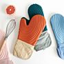 Kitchen Silicone Heat Proof Gloves Oven Microwave Special Thickened Heat Resistant Nordic Minimalist Kitchen