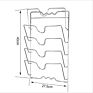 Kitchen Storage Rack Wall Mounted Type Metal Multi-Functional Shelves Storage Racks for Kitchen Organizer