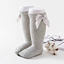 Knee High Cotton Bow Christmas Baby Kids Socks