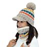 Knitted Hat Men Beanie Hat Hats Necks Fur Bonnet Women Skullies Beanies Beanies Cap for Men