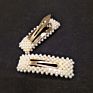 Hair Pin DIY Hair Accessories Silver Gold Metal Hair Clip With Pearl