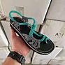 Ladies Elastic Band Sandals Arrivals Womens Sandals Flat Casual