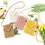 Ladies Kids Macrame Crochet Shoulder Bag Handmade Cotton Rope Crossbody Purse Bag