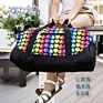 Ladies Modern Novel Design Strap Beach Gym Bag Full Embossed Duffle Bag Pattern Logo