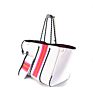 Large Capacity Colorful Printed Portable 2 in 1 Neoprene Beach Handbag