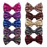 Larger 7" Messy Sequins Children Hair Bow without Clip Diy Hair Accessories for Girl Glitter Bow for Headband