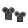 Latest European Style Plush Ski Parent-Baby Toddler Ball-Top Hat