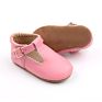 Leather Baby Shoe Beauty Girls Sof T-Bar Mary Jane Shoes Kids Shoes