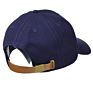 Leather Patch Leather Strap High Profile Men's Baseball Cap and Hat