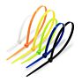 Length Zip Tie White Self-Locking Nylon Cable Twist Ties Cable Wire Tie