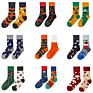 Live Show #11 Personality Mismatched Ab Cotton Kids Happy Socks