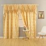 Living Room Ready Made American Style Luxury Hotel Jacquard Valance Curtain Design Home Curtain for Windows