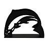 Logo Decor Tools Tissue Dispenser Storage Case Table Decoration Home Party Creative Iron Napkin Rack