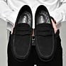 Logo Men's Leather Shoes Sefty Exclusivo Men Shoes Used Casual Trekking Designer Bag with Shoes