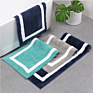 Long Hair Soft Water Absorbent Bathroom Rugs Carpet