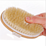 Long Handle Dry Skin Body Exfoliator- Detatchable Brush Head for Wet or Dry Brushing, Exfoliating Shower Brush