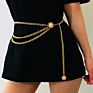 Luxury Boho 18K Gold-Plated Body Belly Jewelry Chain Beach Belt Women's Belt Chain