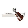 Luxury Business Metal Guitar Instrument Music Gift Tie Pin Bar Tie Clips Mens