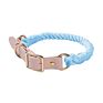 Luxury Colorful Leather Cotton Pet Dog Cat Rope Collar Attachment