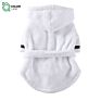 Luxury Drying Absorbent Soft Pet Towel Microfiber White Baby Dog Bathrobe