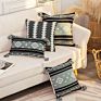 Luxury Home Decorative Machine Cotton Woven Christmas Throw Pillow Covers 45X45