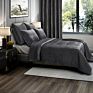 Luxury Hotel Home Comforter Sets 100% Polyester Shell Bedsheet Duvet Cover