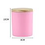 Luxury Scented Soy Wax Candles in Glass Jar with Wood Lid